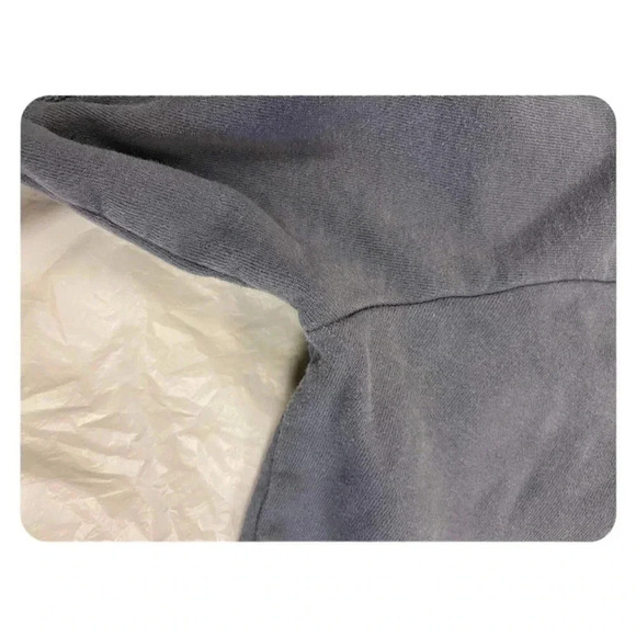 Brandy Melville Blue Cropped Hoodie Size Small - Picture 6 of 8